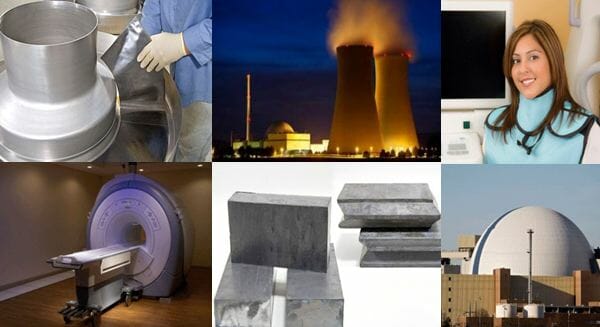 Lead shielding provides protection for workers and patients in the medial and nuclear industries