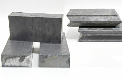 Lead bricks are used as lead shielding in the nuclear and other industries