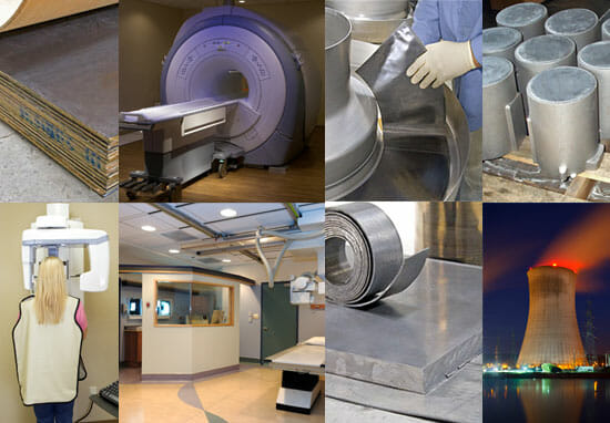 Nuclead manufactures for use in including radiation shielding, lead flashing & sound-proofing