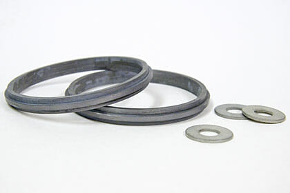 lead gasket seals and lead washers