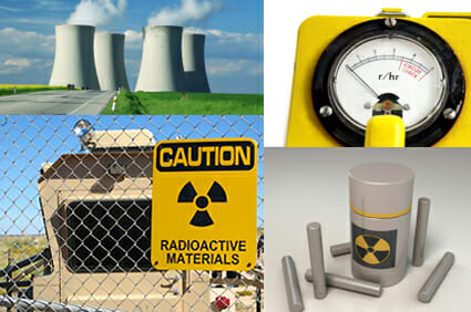 Nuclear casks are heavily leaded containers are used to ship and store radioactive waste