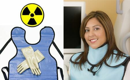 Lead safety clothing and lead lined fabrics for x-ray shielding and radiation shielding protection