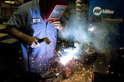 Precision welding services