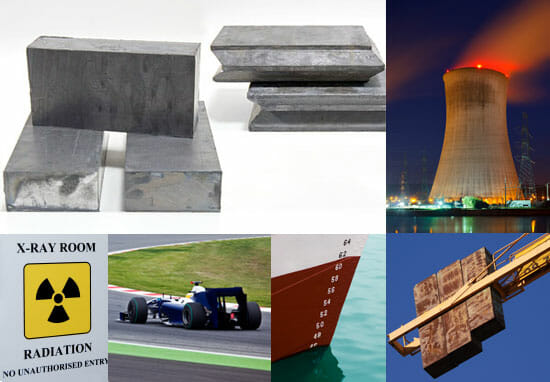 Lead Bricks for Radiation Protection, racing weights, lead ballast and lead counter weights