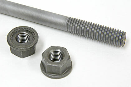 Lead nuts and lead threaded rods are available from Nuclead